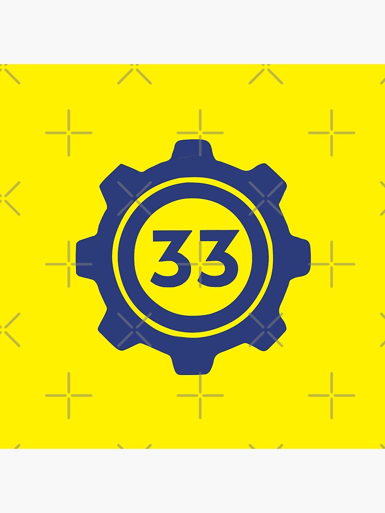 Vault 33 logo (Blue) Vault 33 logo (Blue)
