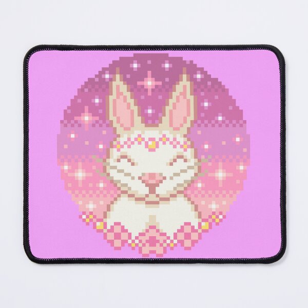 Item preview, Kawaii bunny pixel art designed and sold by AlleenasPixels.