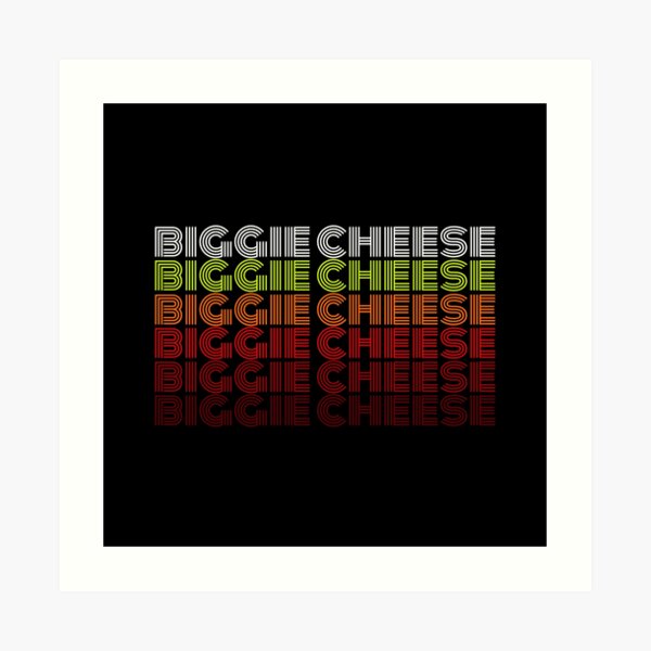 Lámina rígida for Sale con la obra «Biggie Cheese - Ella me llama Sr.  Boombastic» de Dopyrrrr