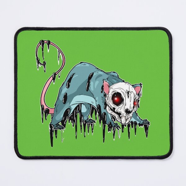 Item preview, Grunge, red-eyed skull rodent rat melting drip designed and sold by iduzarts.