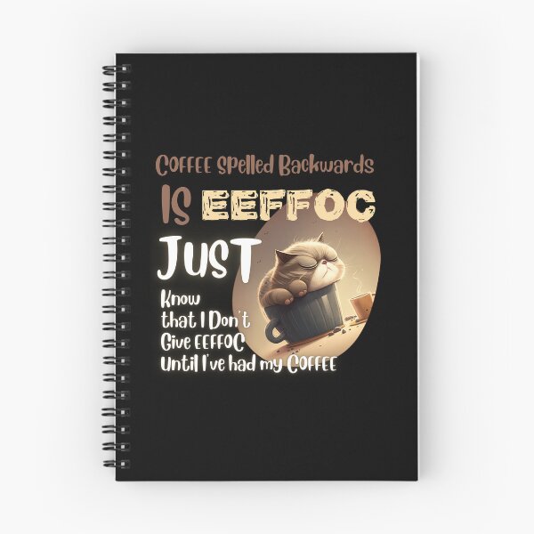 Item preview, Coffee Spelled Backwards designed and sold by Cute-Jory-Store.