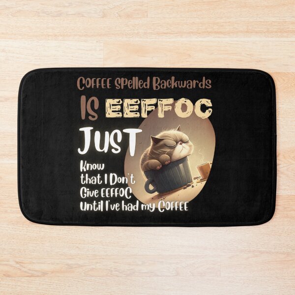 Item preview, Coffee Spelled Backwards designed and sold by Cute-Jory-Store.