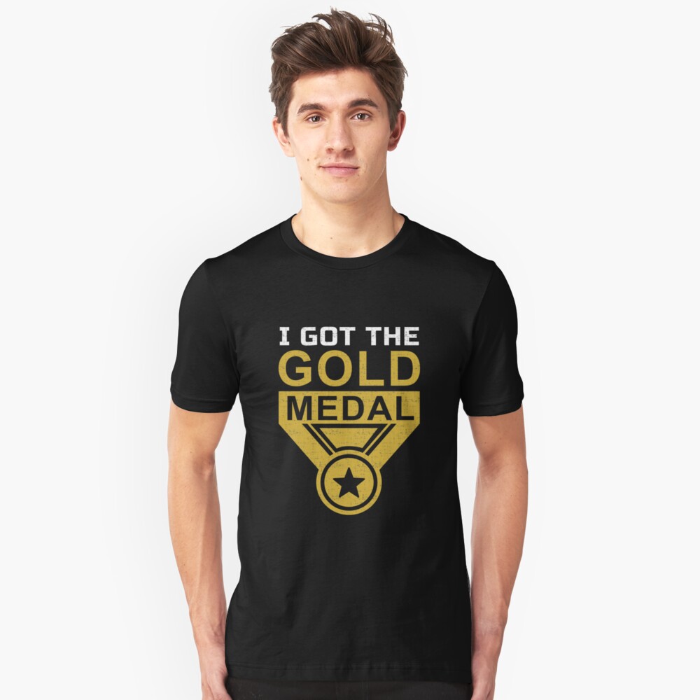 gold medal shirt