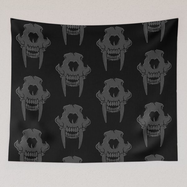 Item preview, Animal Skull With Fangs designed and sold by Soaked-N-Bleach.