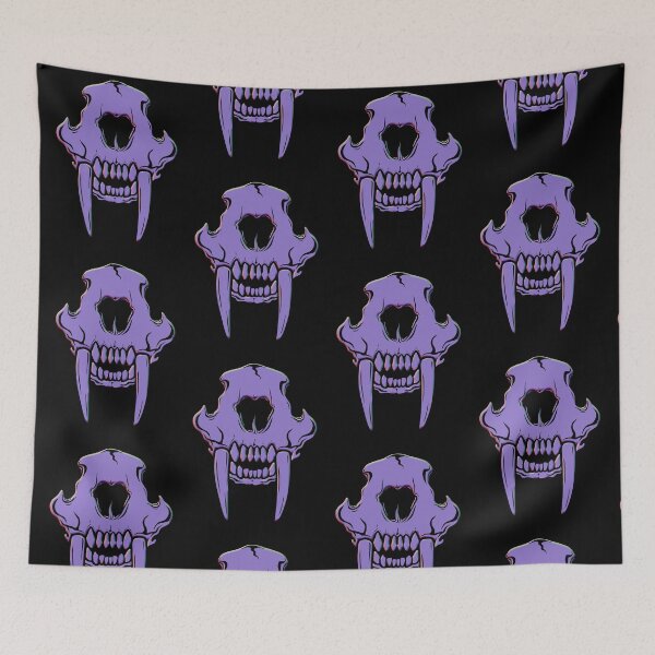 Item preview, Animal Skull With Fangs designed and sold by Soaked-N-Bleach.