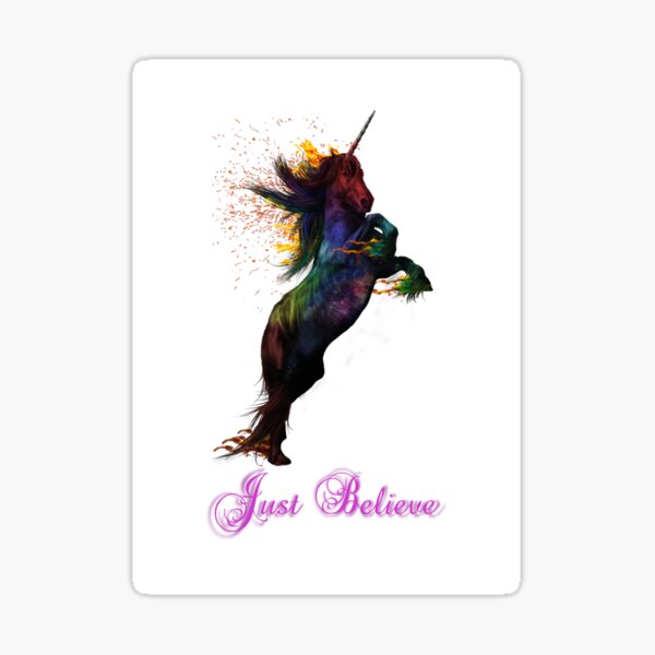 Just Believe Sticker