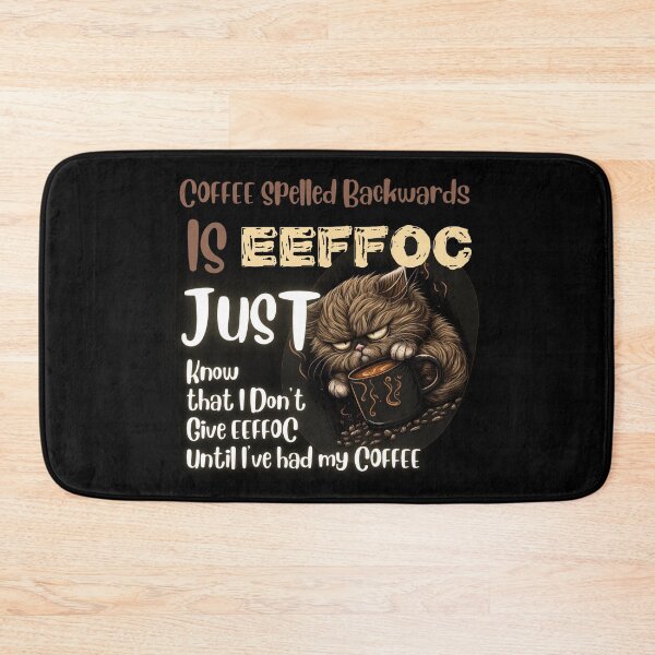 Item preview, Coffee Spelled Backwards designed and sold by Cute-Jory-Store.