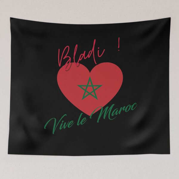 Item preview, Morocco, Long live Morocco, Bladi, Gift designed and sold by Ksmith-Style.