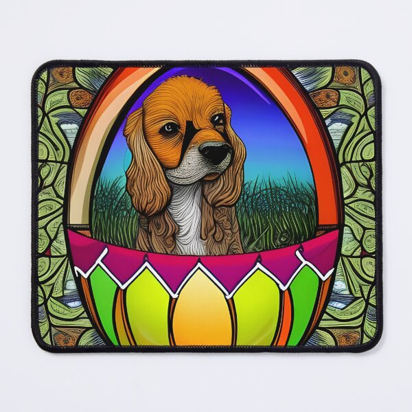 Item preview, Dog in a Egg. Spaniel in a Egg designed and sold by Doggymadness.