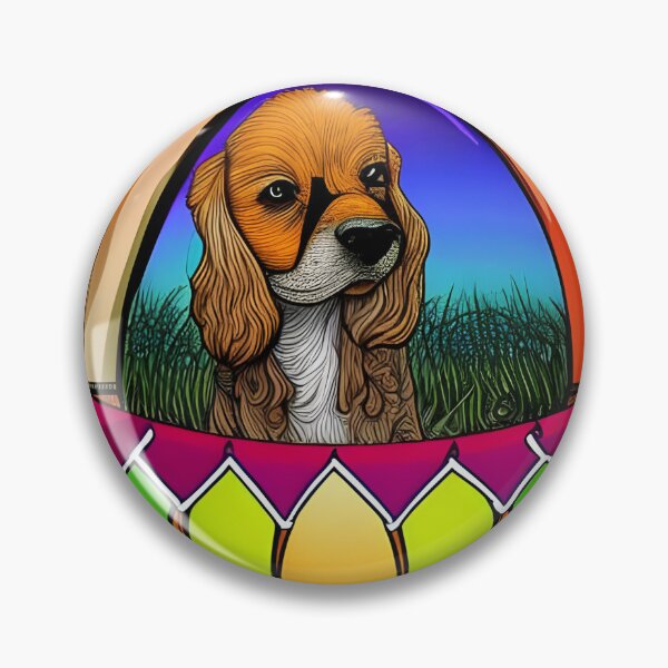 Item preview, Dog in a Egg. Spaniel in a Egg designed and sold by Doggymadness.
