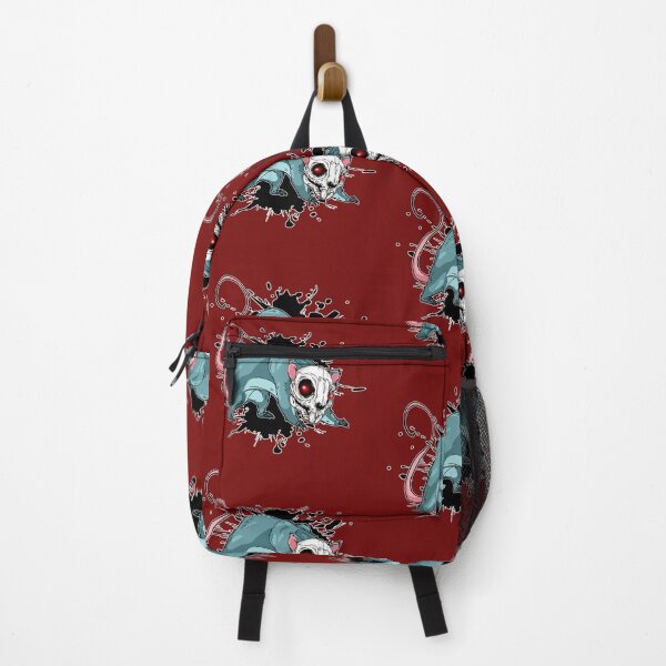 Item preview, Grunge, red-eyed skull rodent rat splat designed and sold by iduzarts.