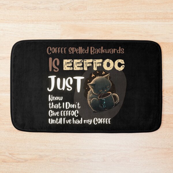 Item preview, Coffee Spelled Backwards designed and sold by Cute-Jory-Store.