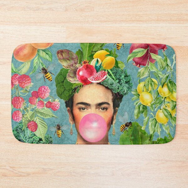 Item preview, Frida Kahlo Vegan Gum Teal designed and sold by Muycote.
