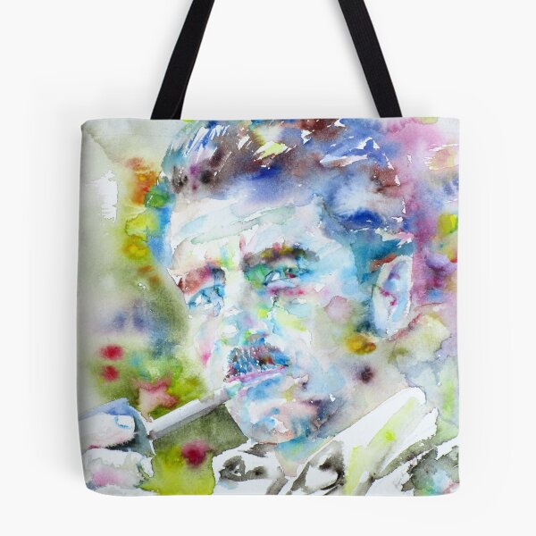 Item preview, WILLIAM FAULKNER - watercolor portrait.3 designed and sold by lautir.