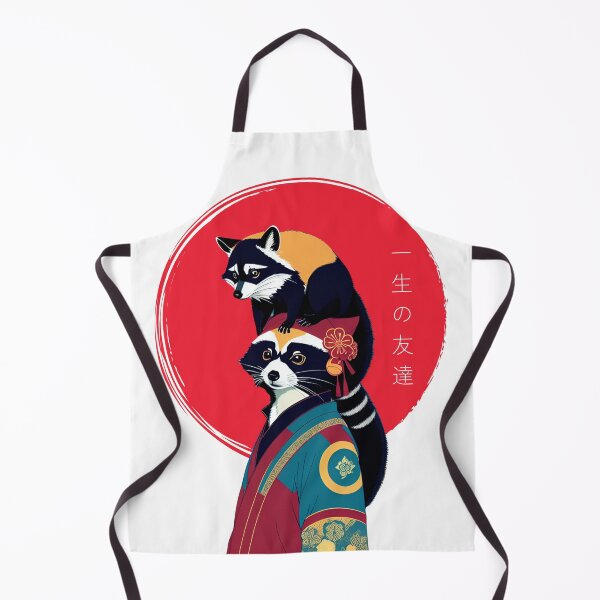Item preview, Friends for Ever/ Raccoon Friends/ Japanese-themed/ 生の友達/  designed and sold by DelMoore93.