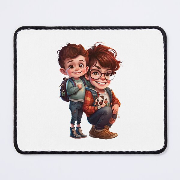 Item preview, Mother And kid Cute Chibi  designed and sold by addthana.