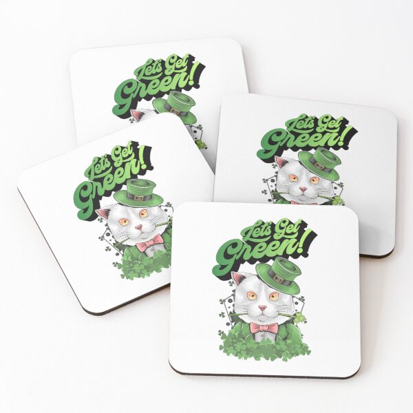 Item preview, Lets Get Green designed and sold by Shopaholicer.
