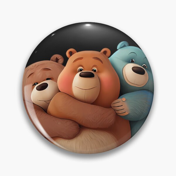 Item preview, Group Hug: Three Bears High on Life designed and sold by MTJ-Mushrooms.