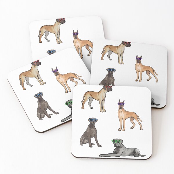Item preview, Great Danes Wearing Sunglasses designed and sold by TheAnimalZ00.