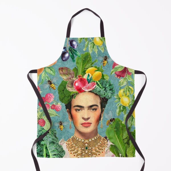 Item preview, Frida Kahlo Teal Vegan designed and sold by Muycote.