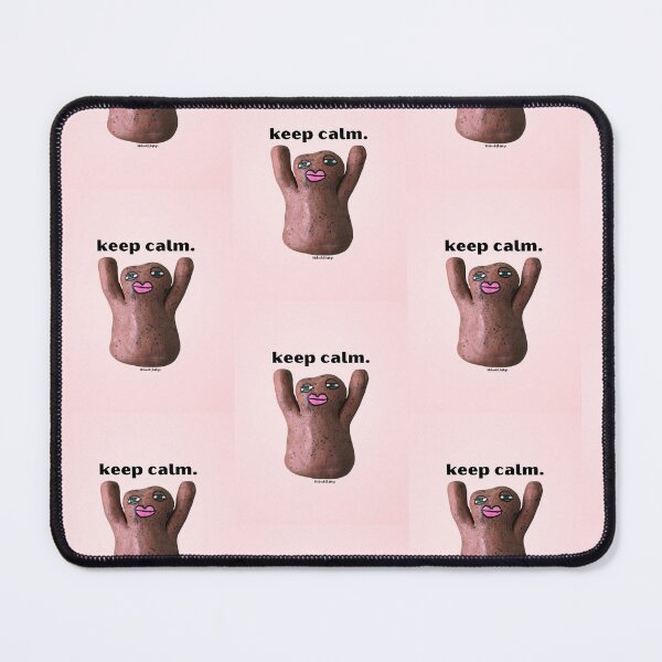 Item preview, Keep Calm Mr. Blob, Aesthetic Pink | lilsboobthangs designed and sold by lilsboobthangs.