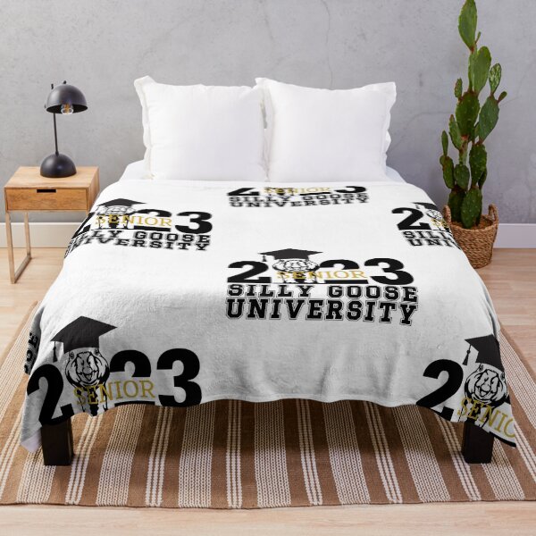 Aperçu de l'œuvre Université Silly Goose, Silly Goose à bord créée et vendue par SportyDogShop.