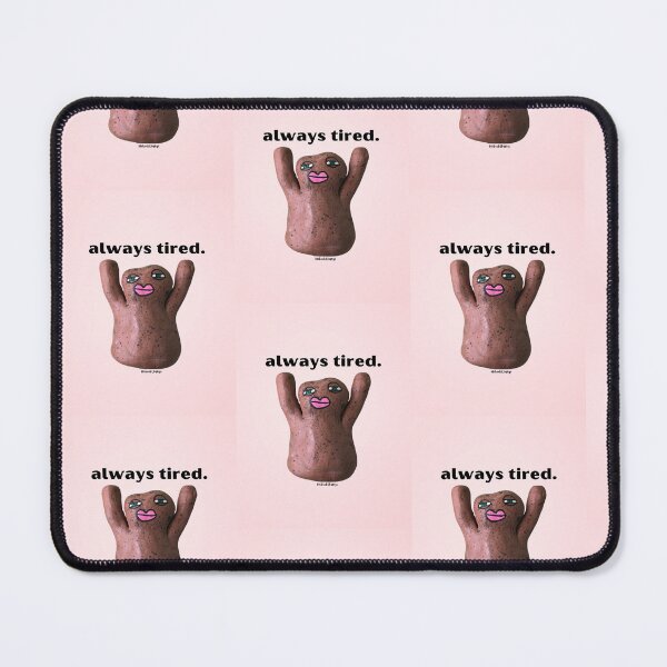 Item preview, Always Tired Mr. Blob, Aesthetic Pink | lilsboobthangs designed and sold by lilsboobthangs.