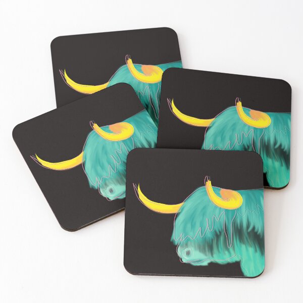 Item preview, Yak Aqua designed and sold by rosybonesAZ.
