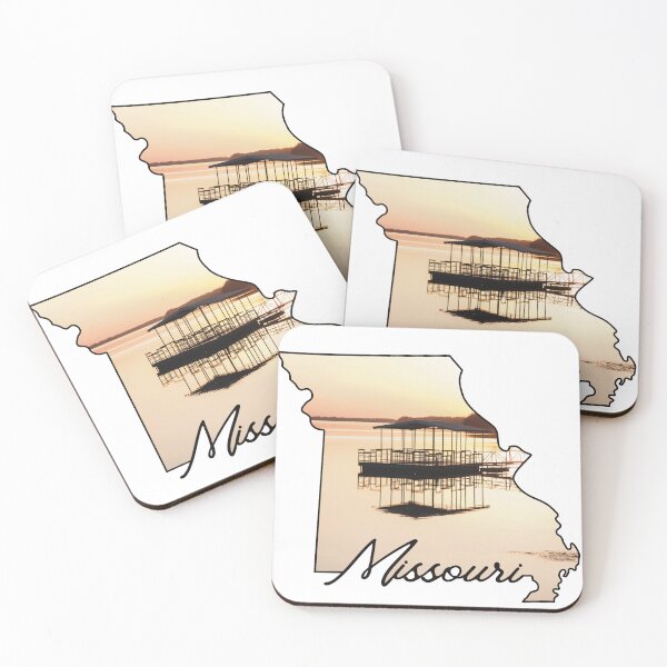 Item preview, Dock Sunset on a Missouri Lake designed and sold by SapphireCompass.