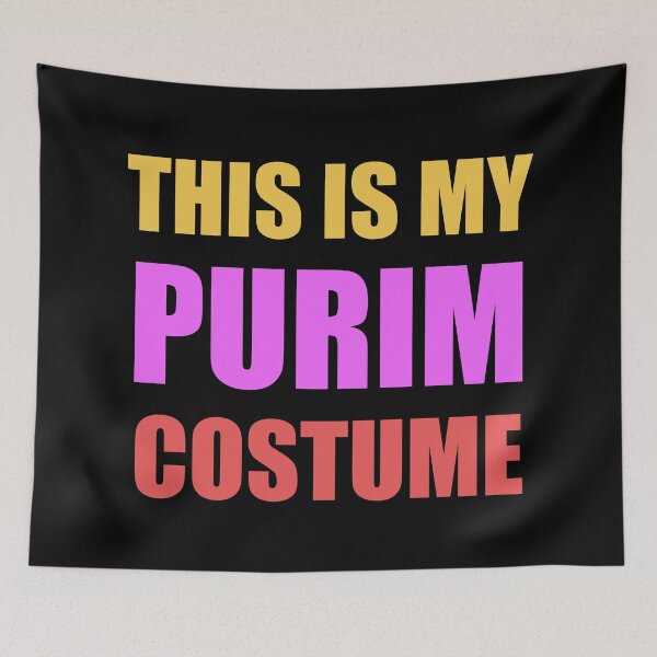 Item preview, THIS IS MY PURIM COSTUME  designed and sold by Inspirationmotivation.