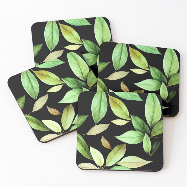 Item preview, Stylish Green Leaves designed and sold by MrLacarte.