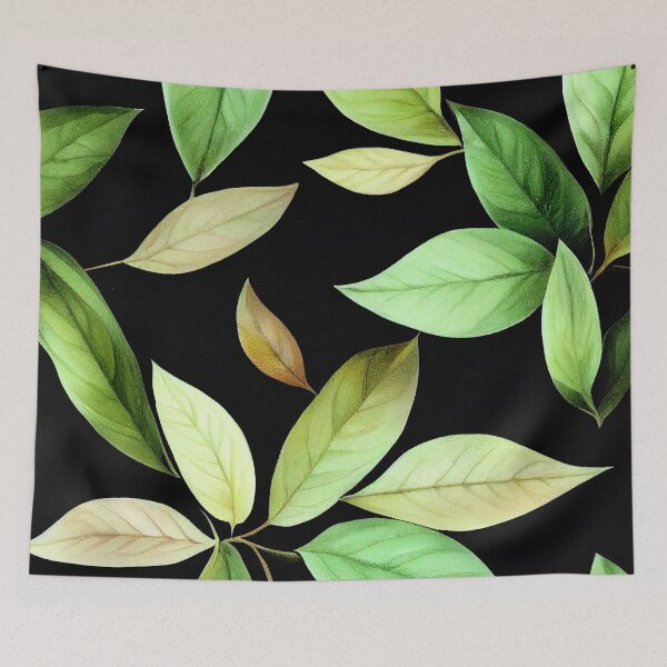 Item preview, Stylish Green Leaves designed and sold by MrLacarte.