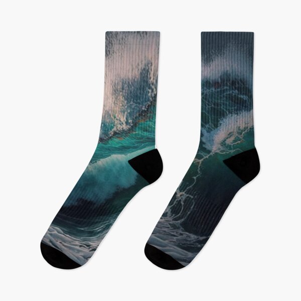 Item preview, Sea Spray - Ocean Waves - Nature Landscape Digital Art Collection designed and sold by artbankai.