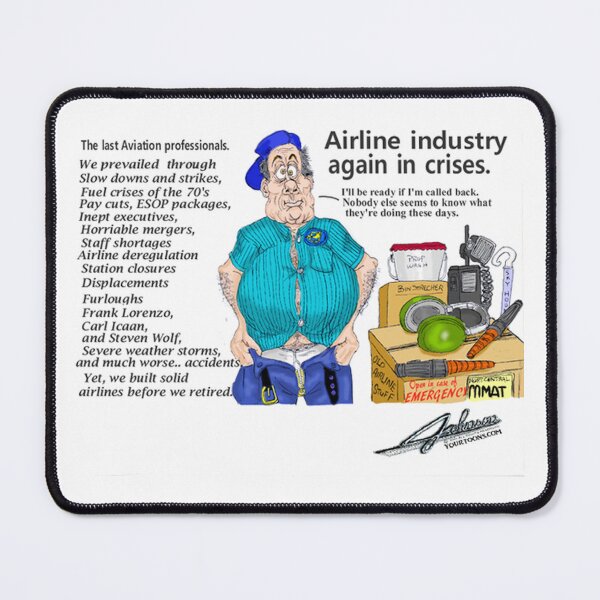 Item preview, Proud retired airline professional. designed and sold by Jerry Johnson.