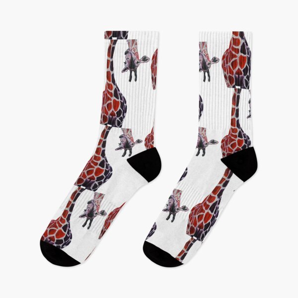 Artikelvorschau, Giraffen-Acrylbild entworfen und verkauft von Quirkypieces.
