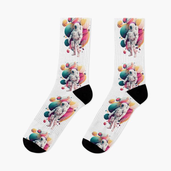 Item preview, Abstract Shapes in Pastel Colors Combine to Create an Astronaut designed and sold by kfir marco.