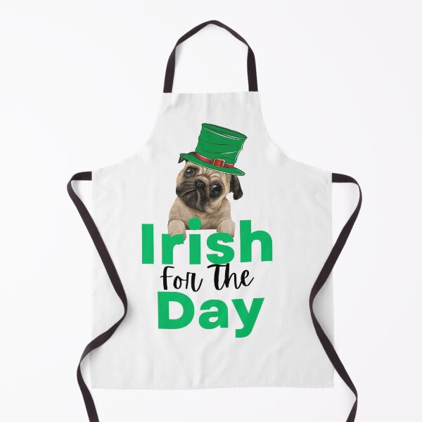 Item preview, Irish for the day dog, st Patricks day pug. St Patricks Pug. Pug irish Mamma designed and sold by Doggymadness.