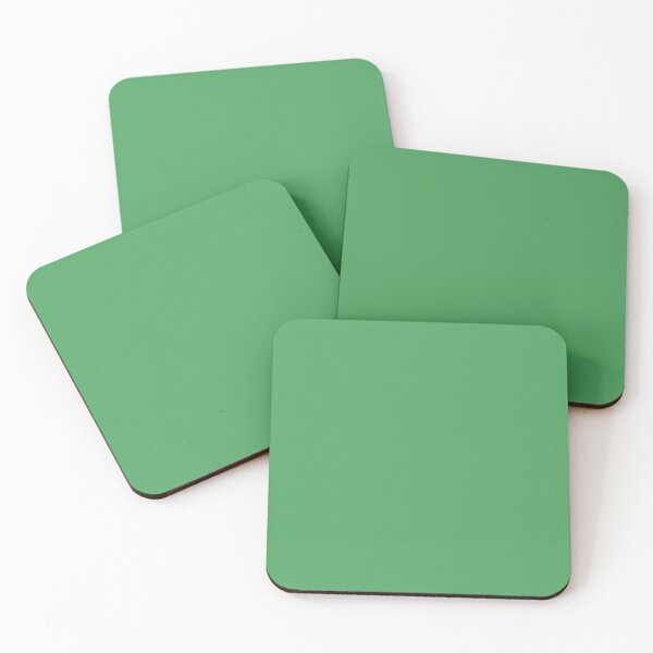Aperçu de l'œuvre Couleur unie vert créée et vendue par KeksWorkroom.