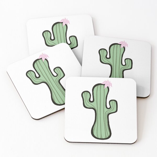 Item preview, Sunny Saguaro Cartoon Cactus Design designed and sold by SedonaStickers.