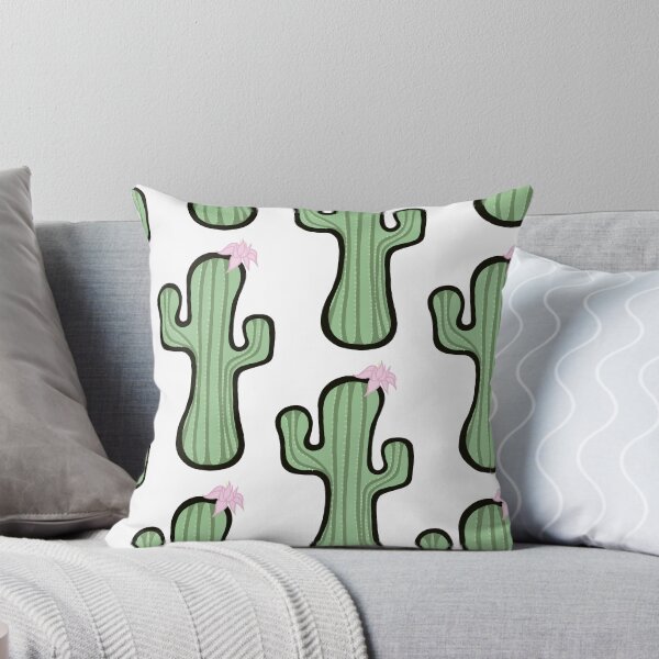 Item preview, Sunny Saguaro Cartoon Cactus Design designed and sold by SedonaStickers.