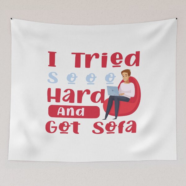 Item preview, I Tried So Hard And Got Sofa designed and sold by Stag's PK.