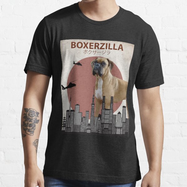 Boxerzilla - Boxer Dog Giant Monster Essential T-Shirt