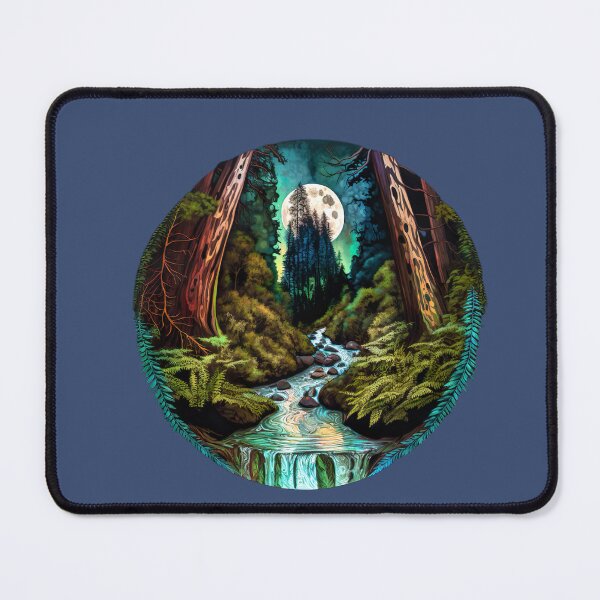 Item preview, Giant Sequoias Reaching for The Moon designed and sold by JiLLiBoSS.
