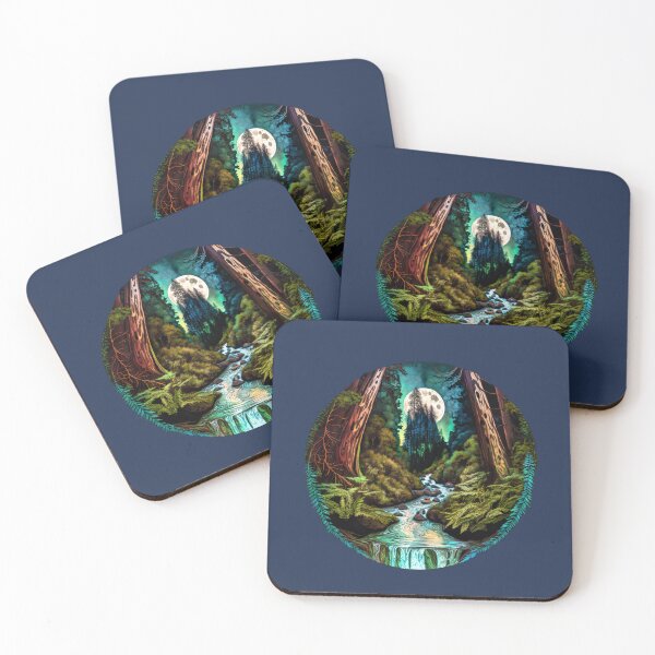 Item preview, Giant Sequoias Reaching for The Moon designed and sold by JiLLiBoSS.