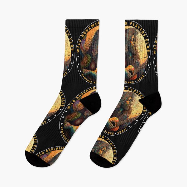 Item preview, Wild Bohemian Players Club Vintage Since 1982 designed and sold by TheLaundryLady.