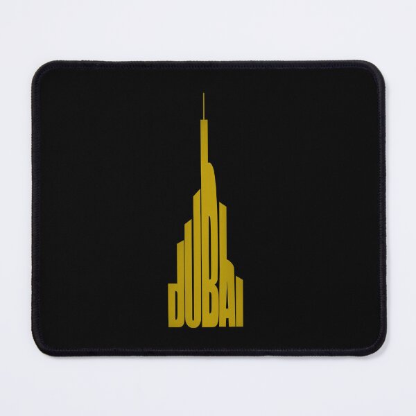 Item preview, Dubai-Burj Khalifa Typography Golden designed and sold by flydye.