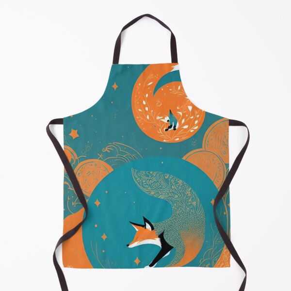 Item preview, Floral Flower Fox Yoga designed and sold by ShopSunday.