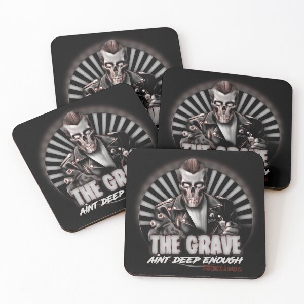 Item preview, Psychobilly The Grave designed and sold by vintageparkie.
