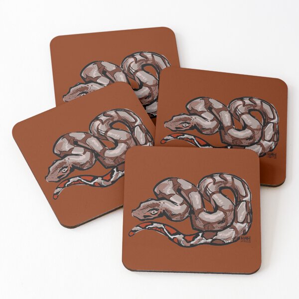 Item preview, Red-Tailed Boa Doodle designed and sold by MrHinkleDraws.