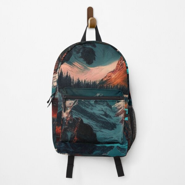 Item preview, Majestic Peaks - Mountains - Nature Landscape Digital Art Collection designed and sold by artbankai.